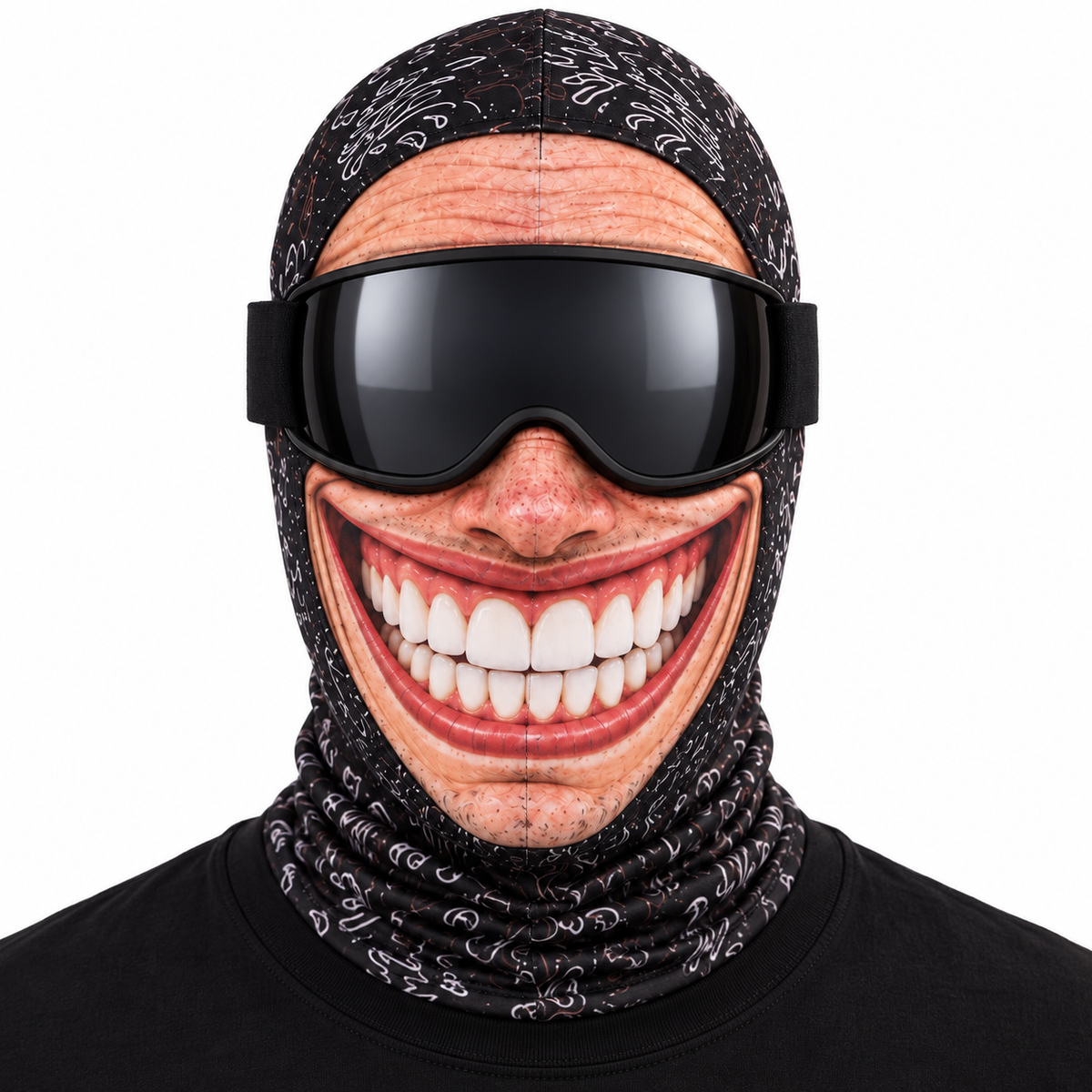 Cheeky Face Ski Mask